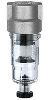 Filter mit Polycarbonatbehälter  Serie Standard-mini